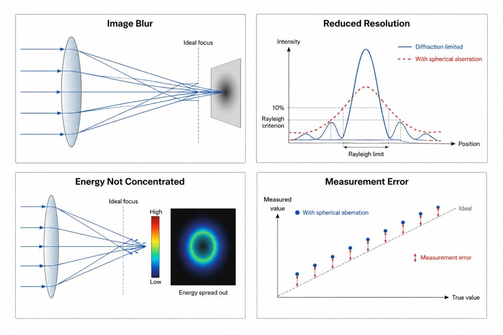 Influence Of Spherical Aberration