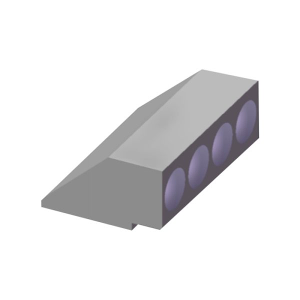 Aspherical Lens Array With Integrated Deflecting Prism