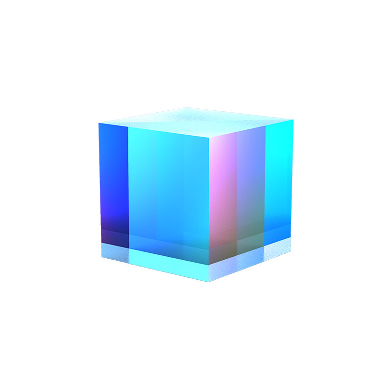 Non Plarization Beamsplitter Cube 2
