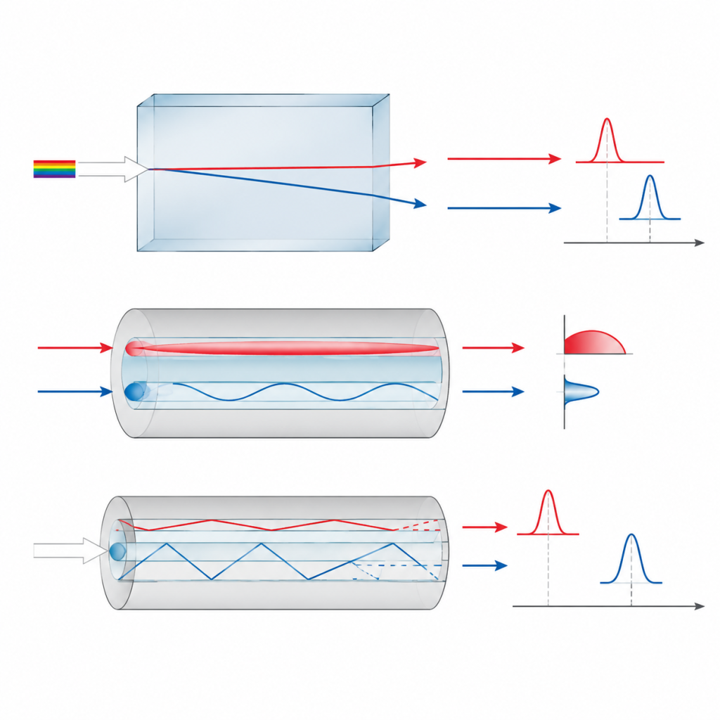 Comparison Of Dispersion Mechanisms